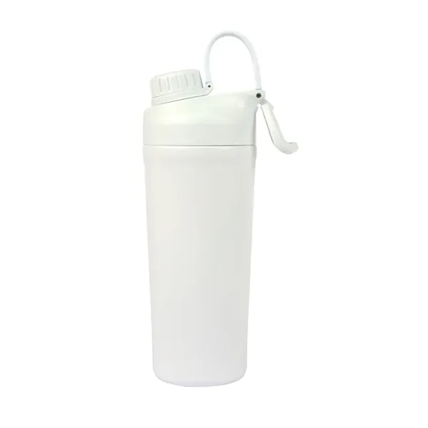 Longden 26 oz. Double Wall, Stainless Steel Shaker Bottle... from ASI 67866 Logomark/Valumark