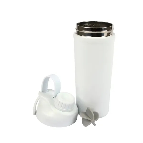 Longden 26 oz. Double Wall, Stainless Steel Shaker Bottle... from ASI 67866 Logomark/Valumark