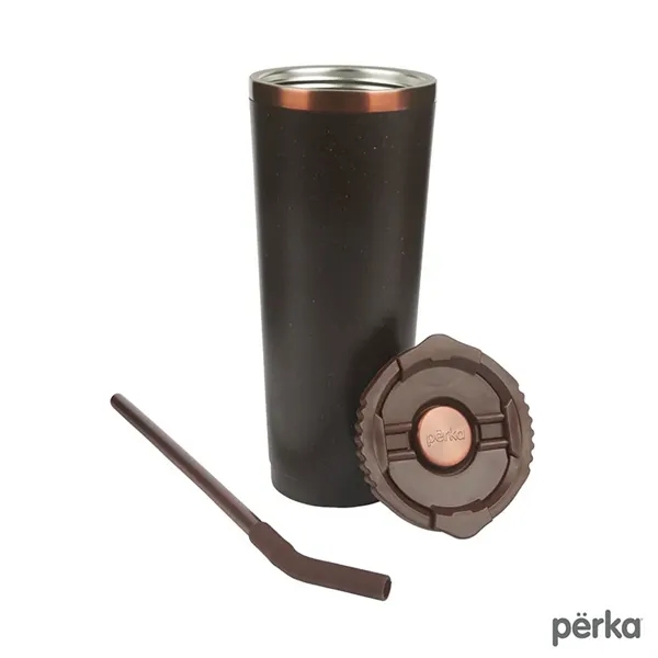Perka® Barbarossa 24 oz. Recycled Steel and Coffee Ground...... from ASI 67866 Logomark/Valumark