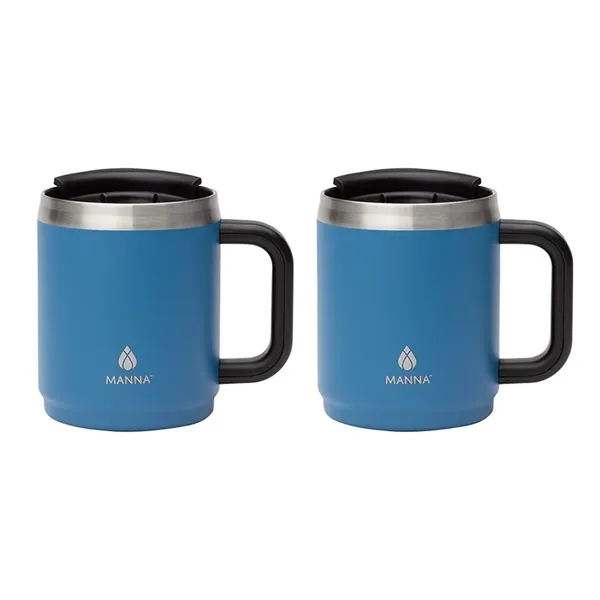 Manna™ Boulder Two-Piece Camping Mug Gift Set... from ASI 67866 Logomark/Valumark