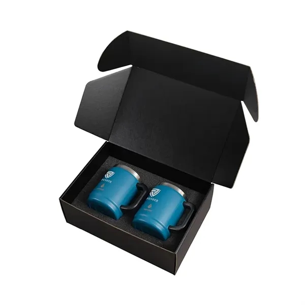 Manna™ Boulder Two-Piece Camping Mug Gift Set... from ASI 67866 Logomark/Valumark