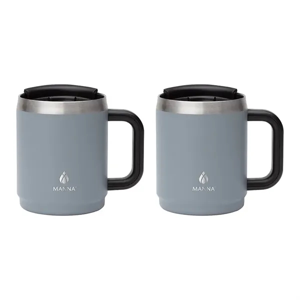 Manna™ Boulder Two-Piece Camping Mug Gift Set... from ASI 67866 Logomark/Valumark