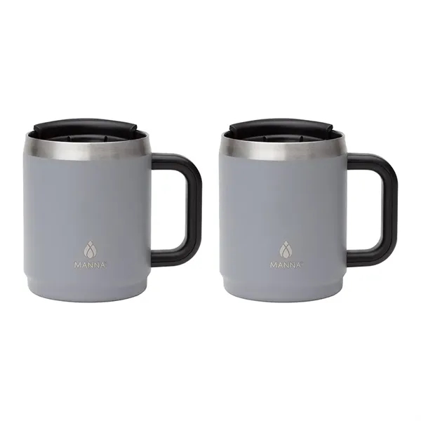 Manna™ Boulder Two-Piece Camping Mug Gift Set... from ASI 67866 Logomark/Valumark
