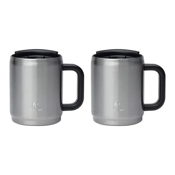 Manna™ Boulder Two-Piece Camping Mug Gift Set... from ASI 67866 Logomark/Valumark