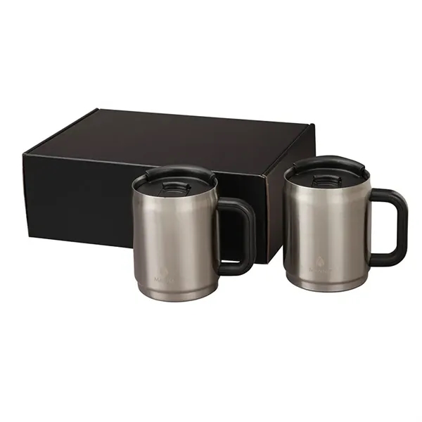 Manna™ Boulder Two-Piece Camping Mug Gift Set... from ASI 67866 Logomark/Valumark