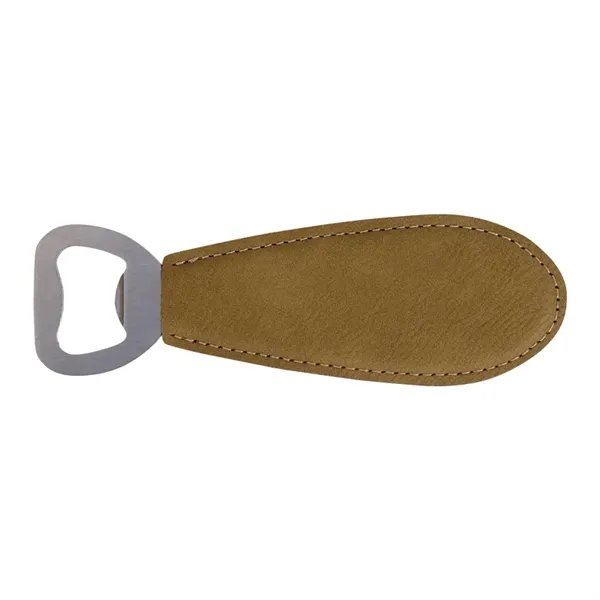 Wallace Leatherette Bottle Opener... from ASI 67866 Logomark/Valumark