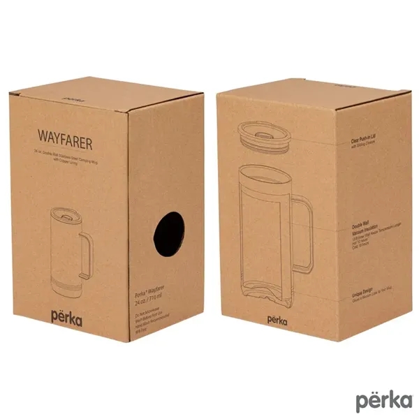 Perka® Wayfarer 24 oz. 304 Stainless Steel Mug... from ASI 67866 Logomark/Valumark