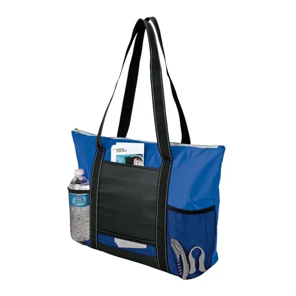 6" x 13.5" x 15" cooler tote with PEVA lining; includes... from ASI 67866 Logomark/Valumark