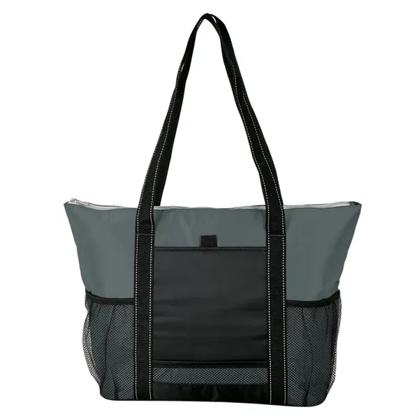 6" x 13.5" x 15" cooler tote with PEVA lining; includes... from ASI 67866 Logomark/Valumark