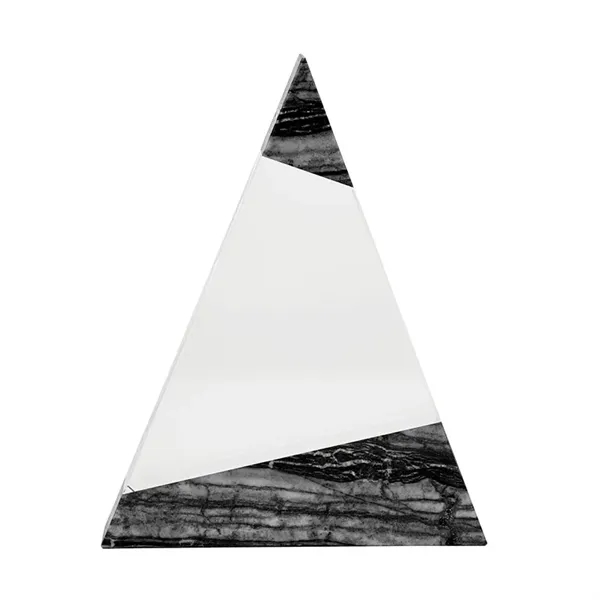 Vega Triangle Crystal with Marble Trim... from ASI 67866 Logomark/Valumark
