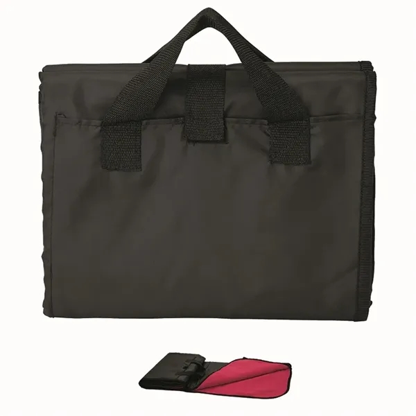 0.25" x 60" x 50" picnic blanket; includes two pockets, hook... from ASI 67866 Logomark/Valumark