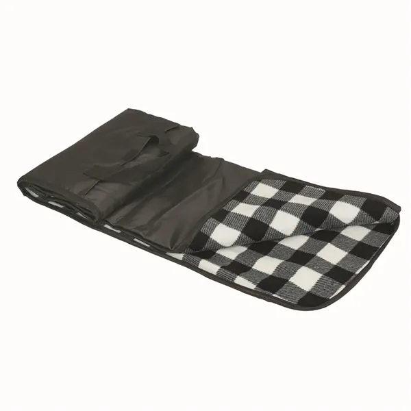 0.25" x 60" x 50" picnic blanket; includes two pockets, hook... from ASI 67866 Logomark/Valumark