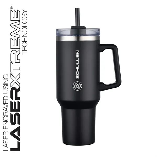 Lucas 40 oz. Double Wall, Stainless Steel Travel Mug... from ASI 67866 Logomark/Valumark