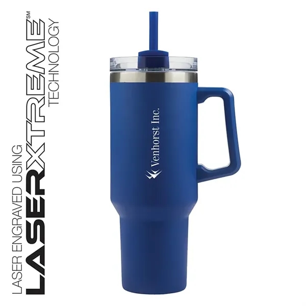 Lucas 40 oz. Double Wall, Stainless Steel Travel Mug... from ASI 67866 Logomark/Valumark