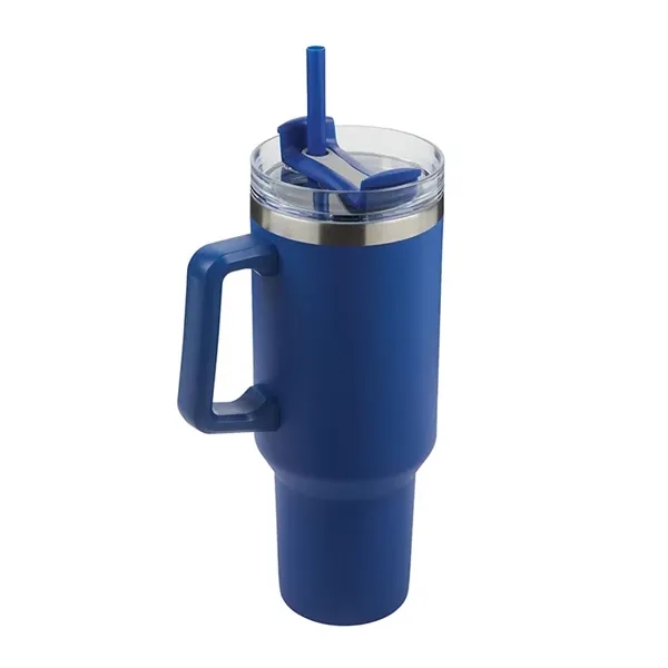 Lucas 40 oz. Double Wall, Stainless Steel Travel Mug... from ASI 67866 Logomark/Valumark