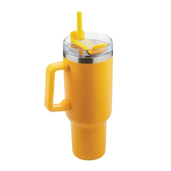 Lucas 40 oz. Double Wall, Stainless Steel Travel Mug... from ASI 67866 Logomark/Valumark