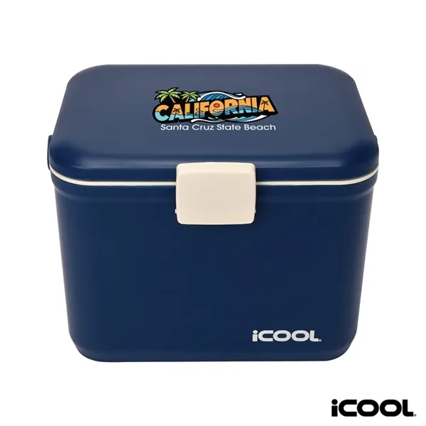 iCOOL® Hale 6-Can, 5.25 Qt Hard Sided Cooler... from ASI 67866 Logomark/Valumark