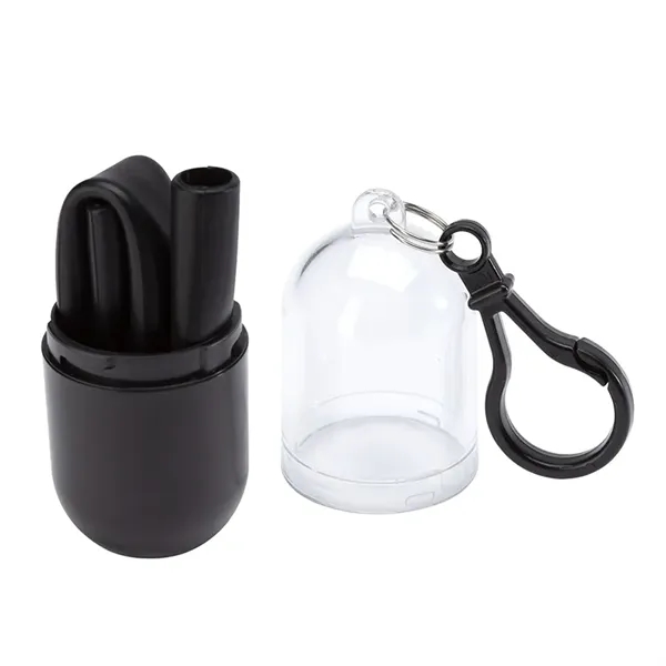 Bellini Silicone Straw in Capsule Case... from ASI 67866 Logomark/Valumark