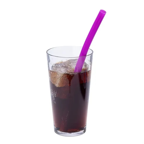 Bellini Silicone Straw in Capsule Case... from ASI 67866 Logomark/Valumark