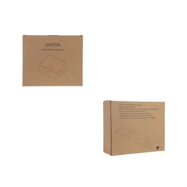 Gaston Bamboo Entertainment Board... from ASI 67866 Logomark/Valumark