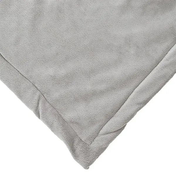 0.19" x 72" x 60" oversized Sherpa blanket; includes zippered vinyl... from ASI 67866 Logomark/Valumark