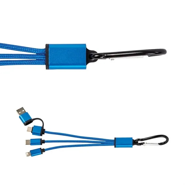 Libra 4-in-1 Charging Cable Set... from ASI 67866 Logomark/Valumark