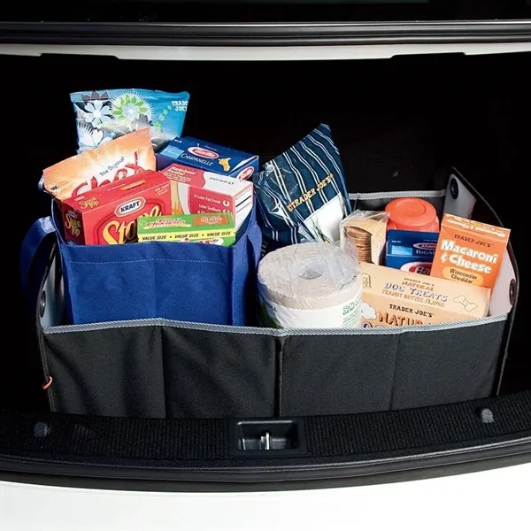 Optimum-I trunk collapsible organizer with an interior divider, interior mesh pocket,... from ASI 67866 Logomark/Valumark