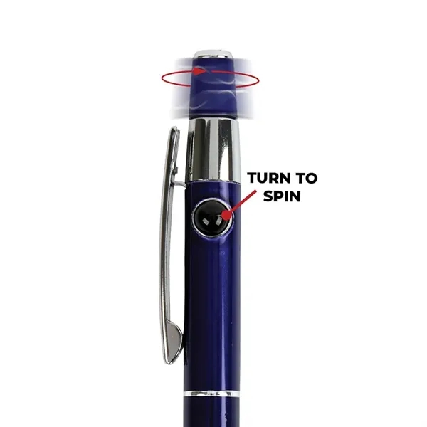 Continuity Twist Action Ballpoint Spinner Pen... from ASI 67866 Logomark/Valumark