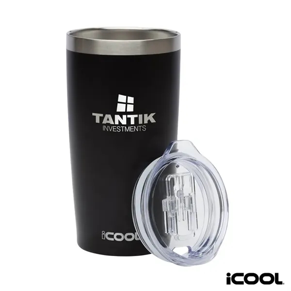 iCOOL® Lewiston 20 oz. Double Wall Stainless Steel Tumbler... from ASI 67866 Logomark/Valumark