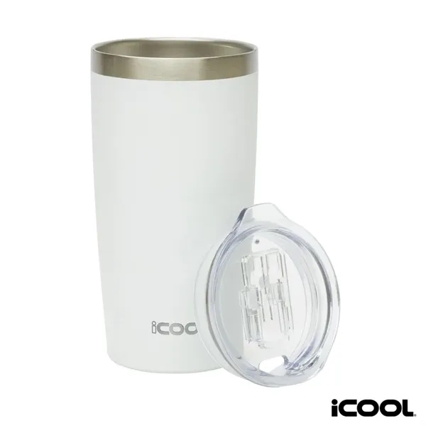 iCOOL® Lewiston 20 oz. Double Wall Stainless Steel Tumbler... from ASI 67866 Logomark/Valumark