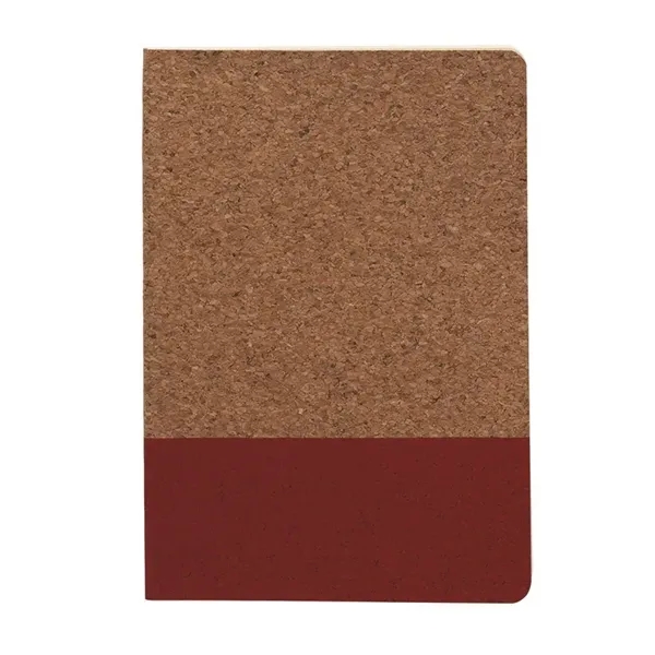 Boardwalk Two-Tone Cork Junior Notebook... from ASI 67866 Logomark/Valumark