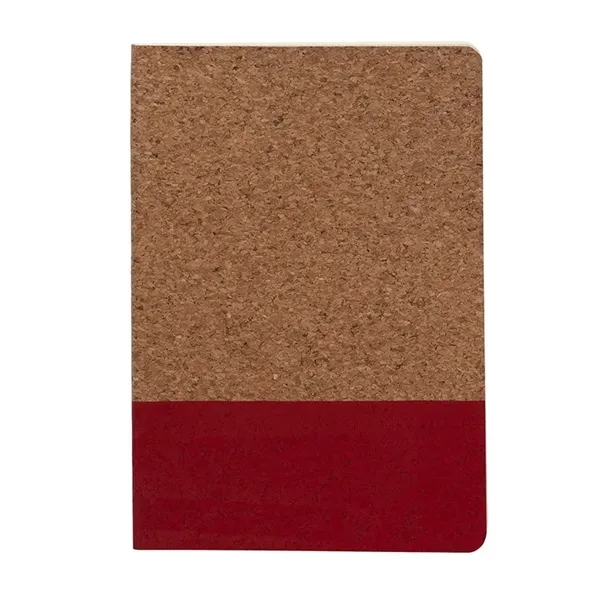 Boardwalk Two-Tone Cork Junior Notebook... from ASI 67866 Logomark/Valumark