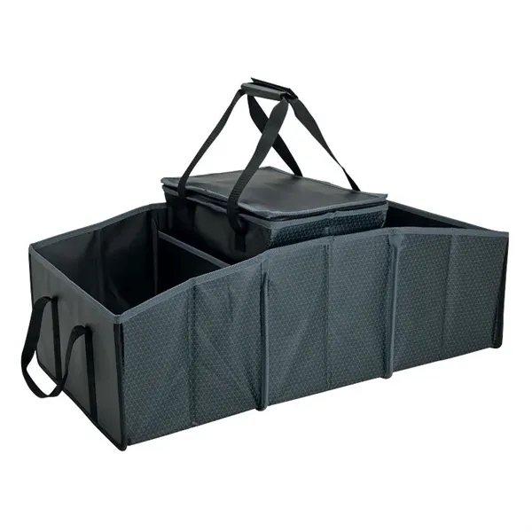 14" x 10" x 28" collapsible Optimum-III trunk organizer with removable... from ASI 67866 Logomark/Valumark