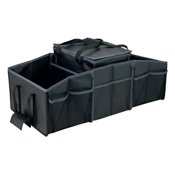 14" x 10" x 28" collapsible Optimum-III trunk organizer with removable... from ASI 67866 Logomark/Valumark