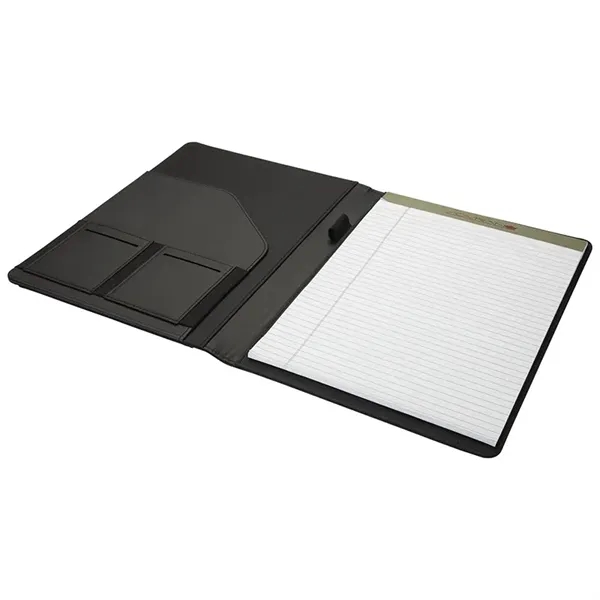 0.75" x 12.38" x 9.38" 30-page replaceable writing pad in leatherette... from ASI 67866 Logomark/Valumark