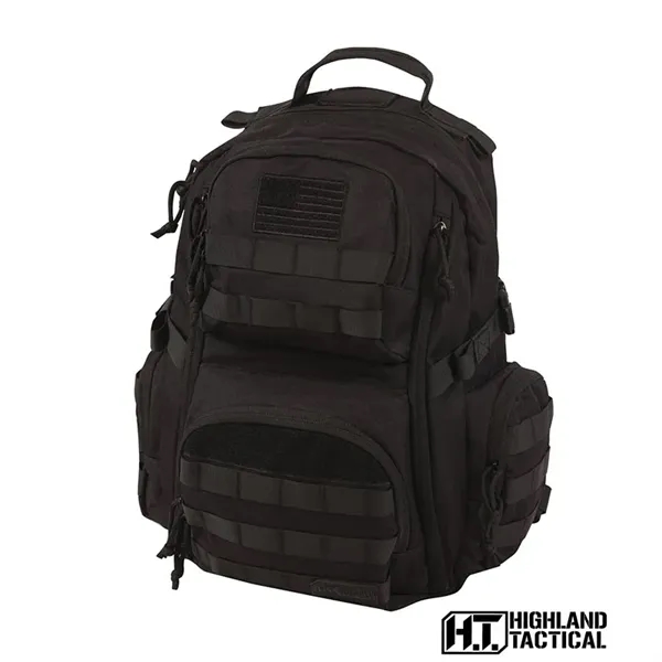Highland Tactical® Crusher Laptop Backpack... from ASI 67866 Logomark/Valumark