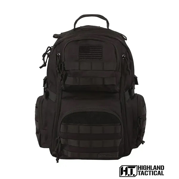 Highland Tactical® Crusher Laptop Backpack... from ASI 67866 Logomark/Valumark