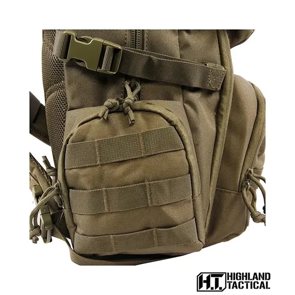 Highland Tactical® Crusher Laptop Backpack... from ASI 67866 Logomark/Valumark