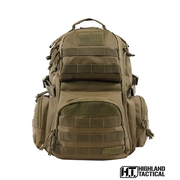 Highland Tactical® Crusher Laptop Backpack... from ASI 67866 Logomark/Valumark