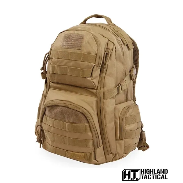 Highland Tactical® Crusher Laptop Backpack... from ASI 67866 Logomark/Valumark
