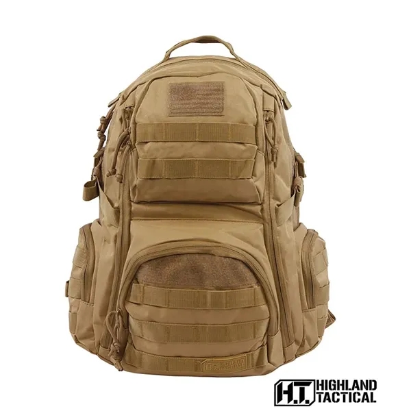 Highland Tactical® Crusher Laptop Backpack... from ASI 67866 Logomark/Valumark