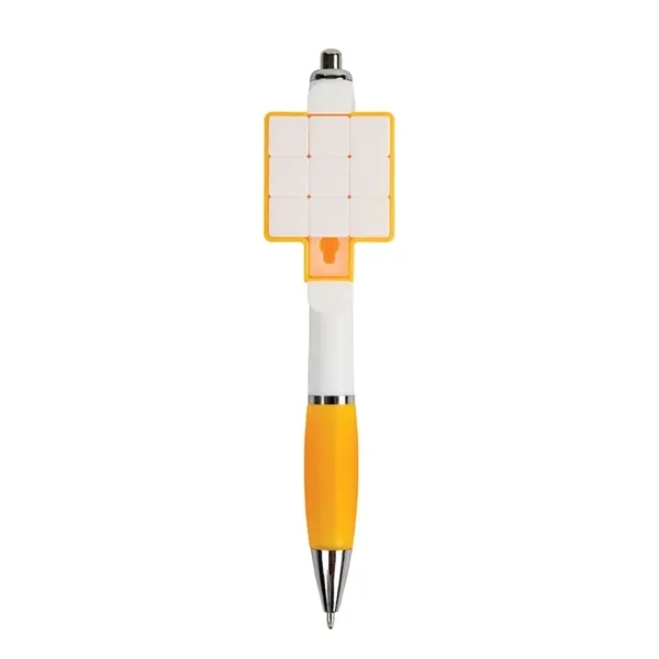 Puzzle Plunge-Action Ballpoint Pen... from ASI 67866 Logomark/Valumark