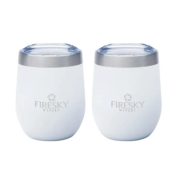 Brisbane II Two-Piece Classic Wine Tumbler Gift Set... from ASI 67866 Logomark/Valumark
