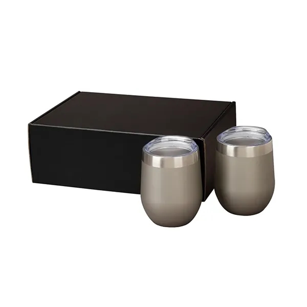 Brisbane II Two-Piece Classic Wine Tumbler Gift Set... from ASI 67866 Logomark/Valumark