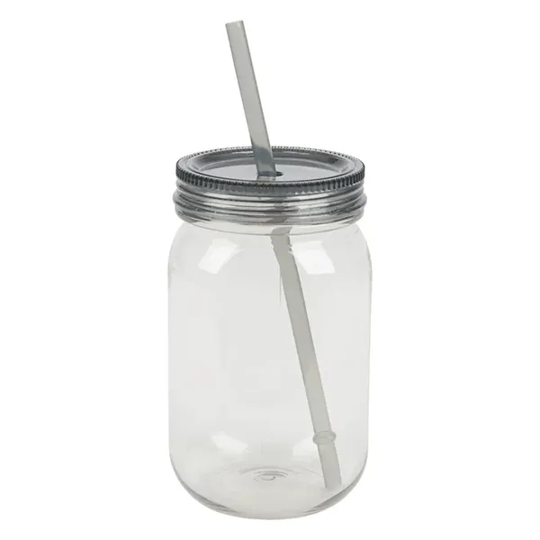 Bootlegger II 27 oz. RPET Mason Jar Tumbler... from ASI 67866 Logomark/Valumark