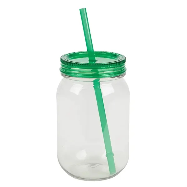 Bootlegger II 27 oz. RPET Mason Jar Tumbler... from ASI 67866 Logomark/Valumark