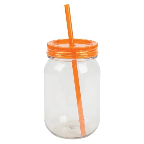 Bootlegger II 27 oz. RPET Mason Jar Tumbler... from ASI 67866 Logomark/Valumark