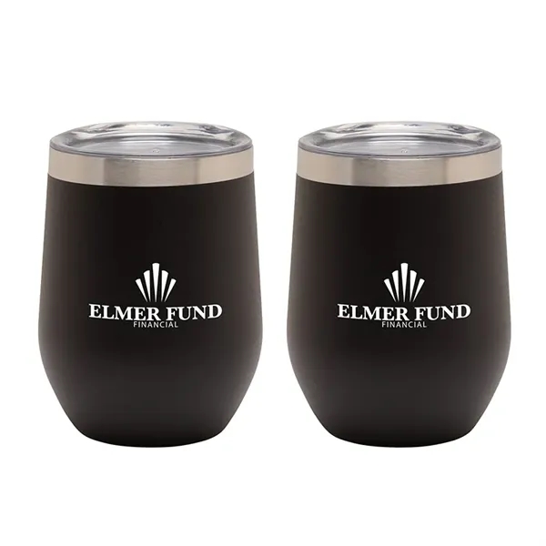 Aria II Two-Piece Wine Tumbler Gift Set... from ASI 67866 Logomark/Valumark