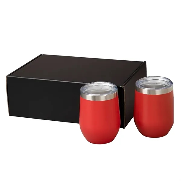 Aria II Two-Piece Wine Tumbler Gift Set... from ASI 67866 Logomark/Valumark