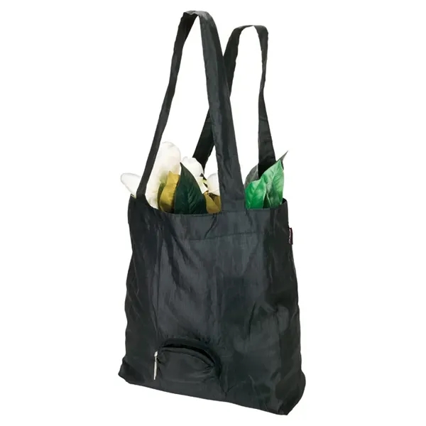 4.5" x 14.5" x 13" foldable tote bag; includes 26" handles... from ASI 67866 Logomark/Valumark / Valumark™